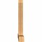 Ekena Millwork Eugene Smooth Timber Gable Bracket, Western Red Cedar, 72"W x 48"H x 5 1/2"D x 5 1/2"F, 16/12 Pitch GBW072X48X0606EUG00SWR - alternate 5